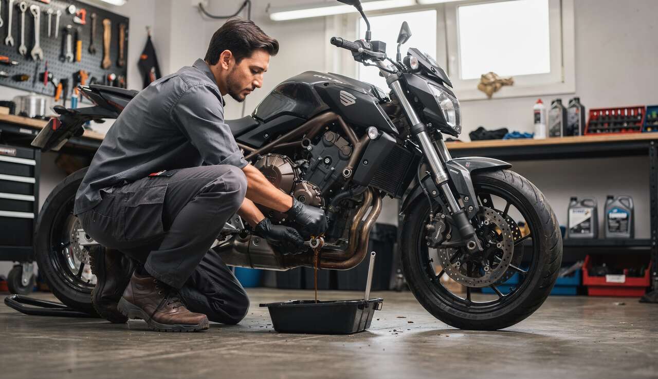 Comment faire sa vidange moto ?