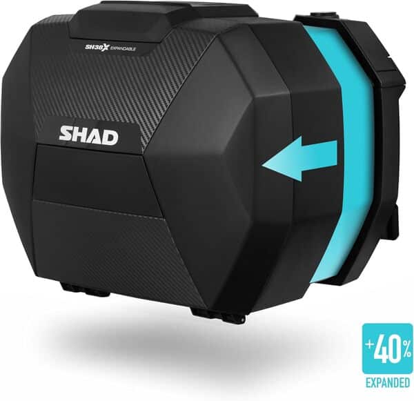 VALISES LATÉRALES Extensibles SH38X Carbon