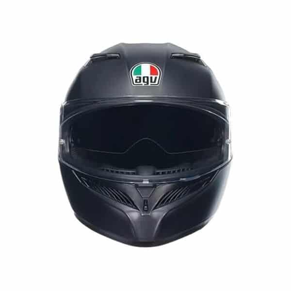Découvrez le casque AGV K3, un intégral noir mat avec pare-soleil, alliant style et sécurité pour une expérience de conduite exceptionnelle.