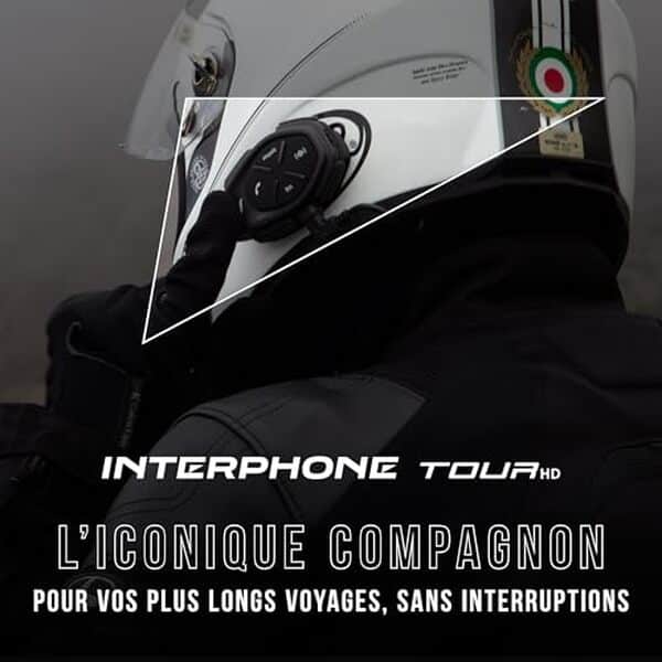 Découvrez notre test détaillé de l'intercom moto Intercom Tour HD Mono : une connexion fiable avec communication jusqu'à 4 motards sur 1, 5 km de distance.