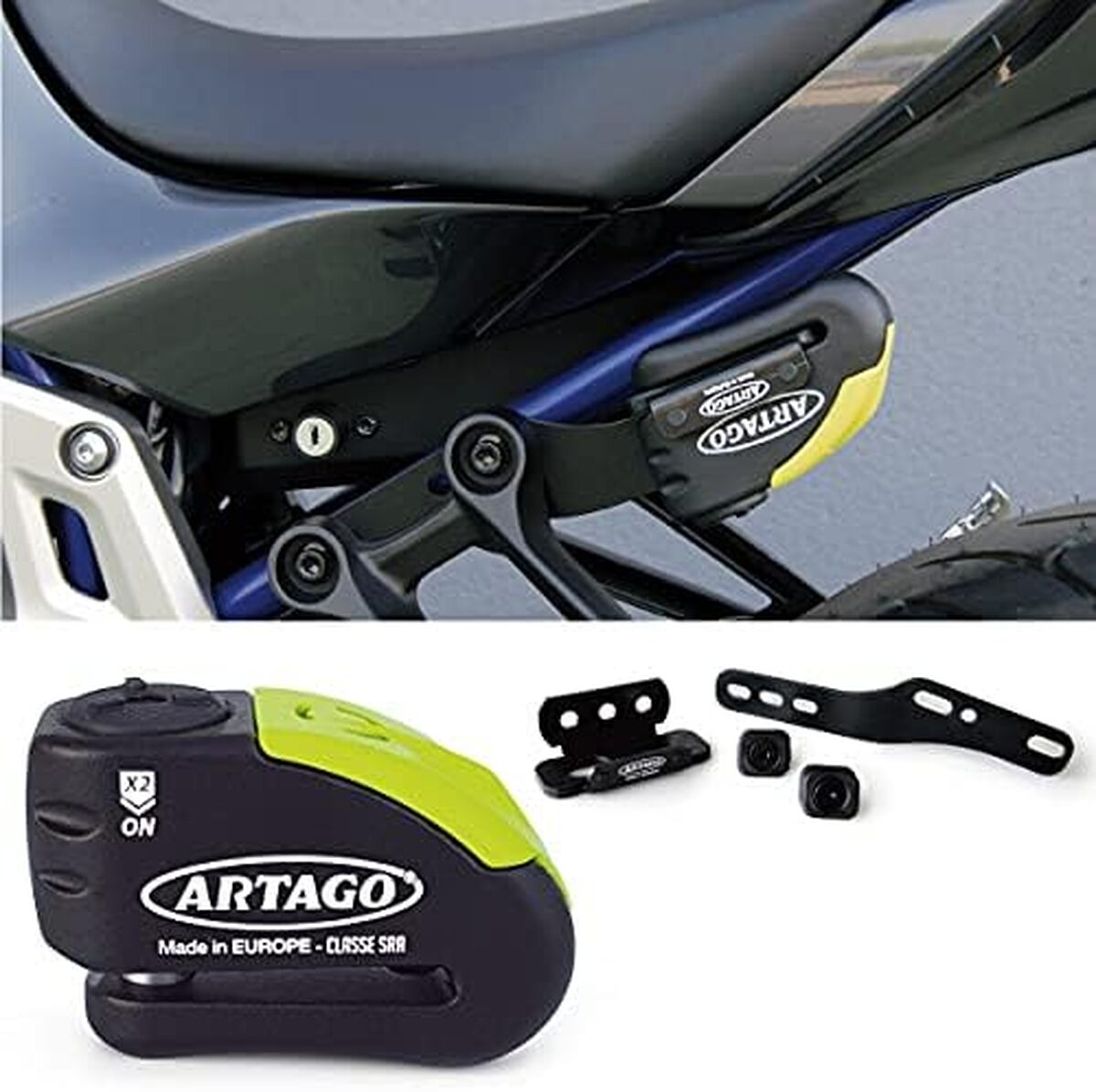 Test : artago 30X2 antivol Yamaha MT-07 & Tracer 700