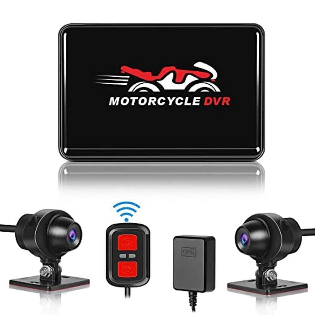 Test : caméra moto VSYSTO B2UL avec double vision 1080p