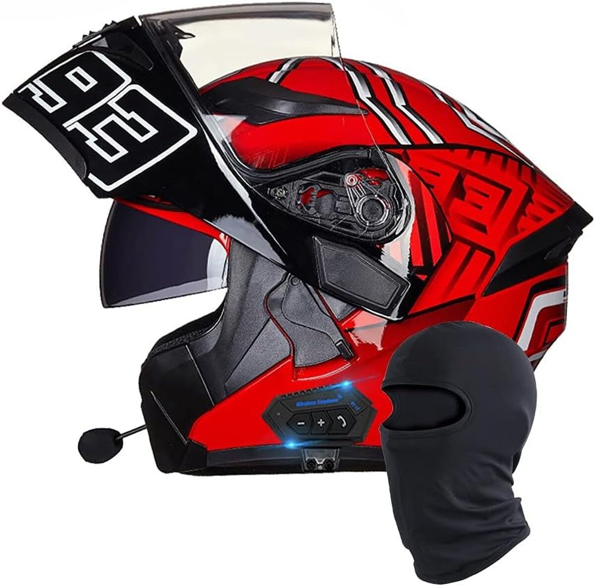 Test : casque moto intégral Letetexi Bluetooth modulable