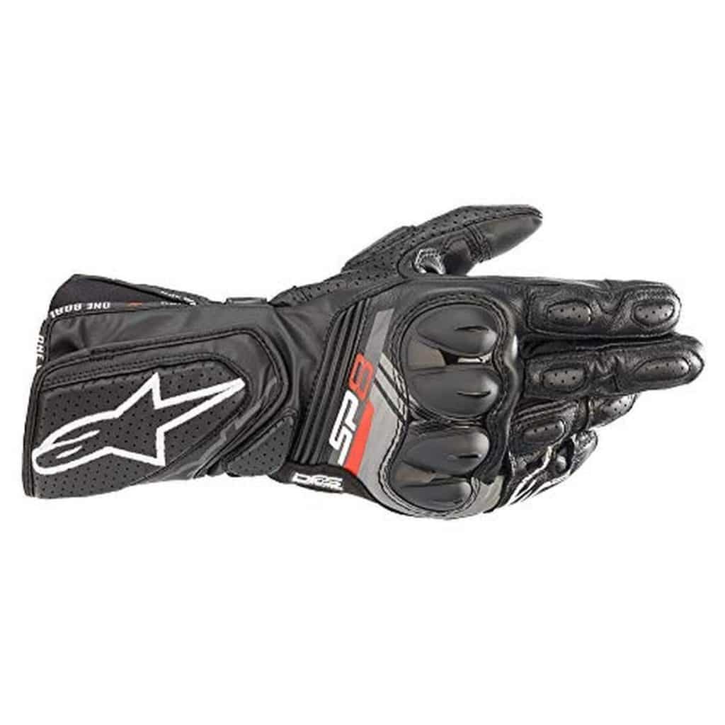 Test des gants moto Alpinestars SP-8 V3 noirs XL