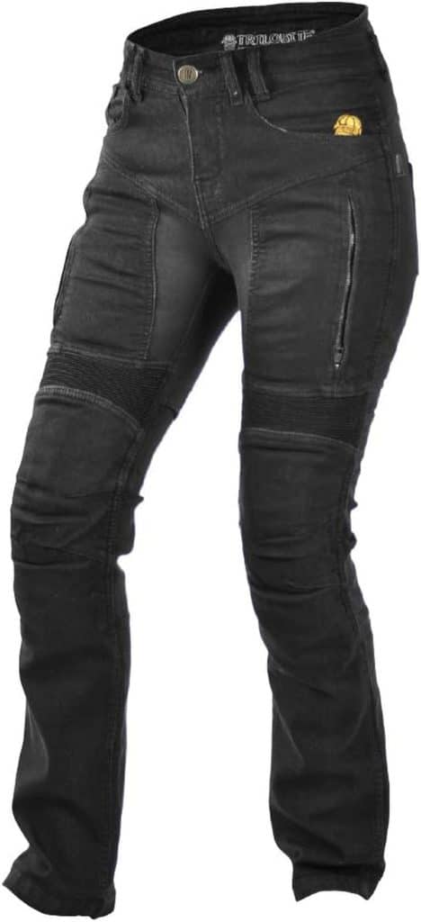 Test des jeans moto femme Trilobite Parado : protection et style