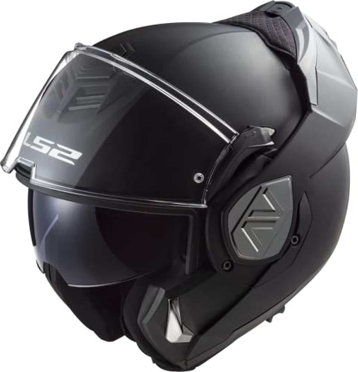 Test du casque moto LS2 ADVANT Matt Black, modulable en taille L