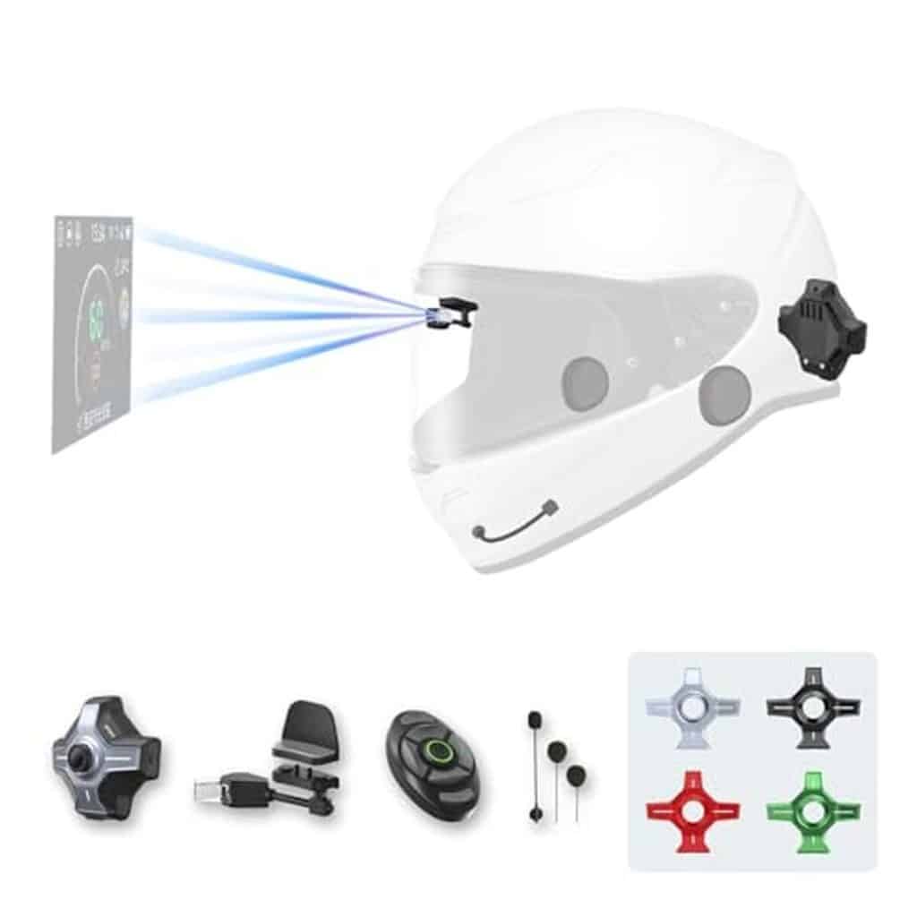 Test du casque MOTOEYE E6 HUD : technologie et sécurité au top