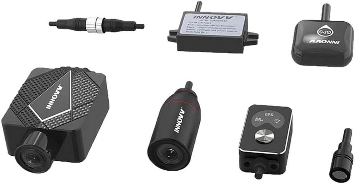 Test : enregistreur vidéo moto INNOVV K5 avec 2 caméras