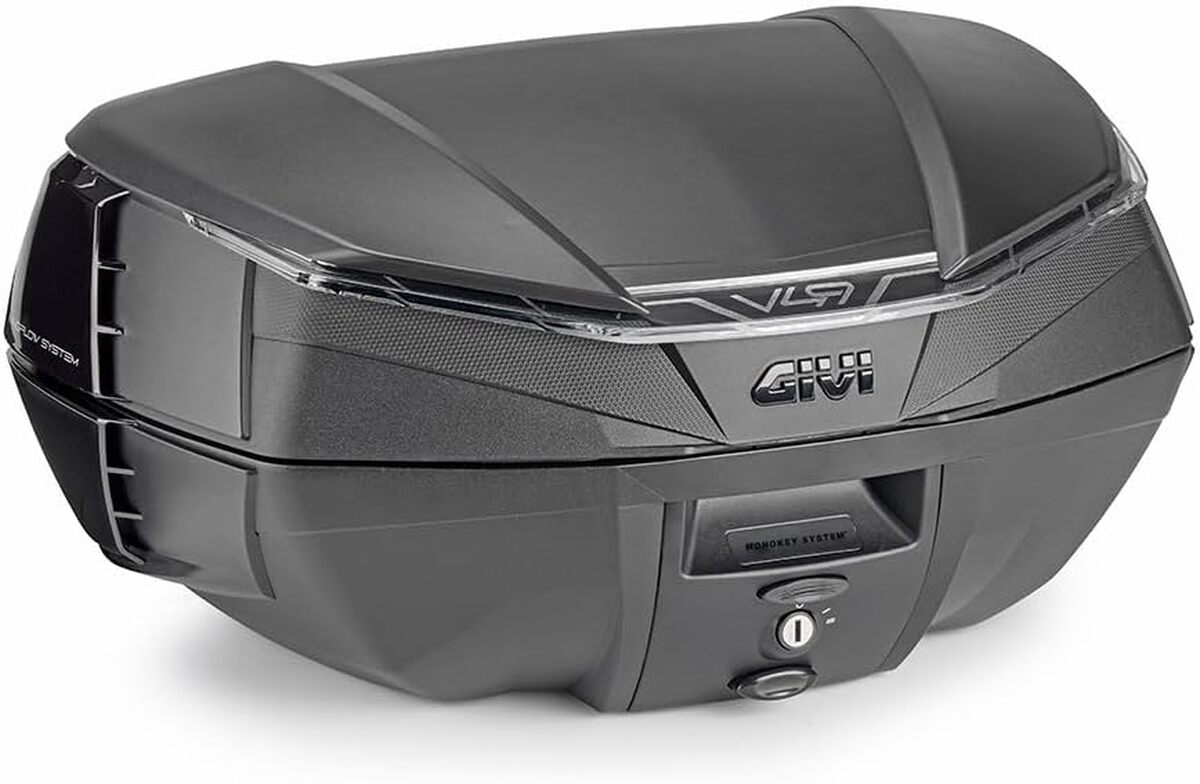 Test : gIVI Baule V49 Air, coffre de moto aérodynamique