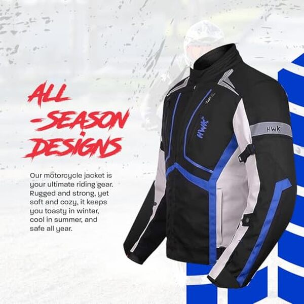 Découvrez notre test complet de la veste de moto HWK Scorpion bleu L : avis, confort et sécurité. Pour un look stylé et performant sur votre deux-roues.