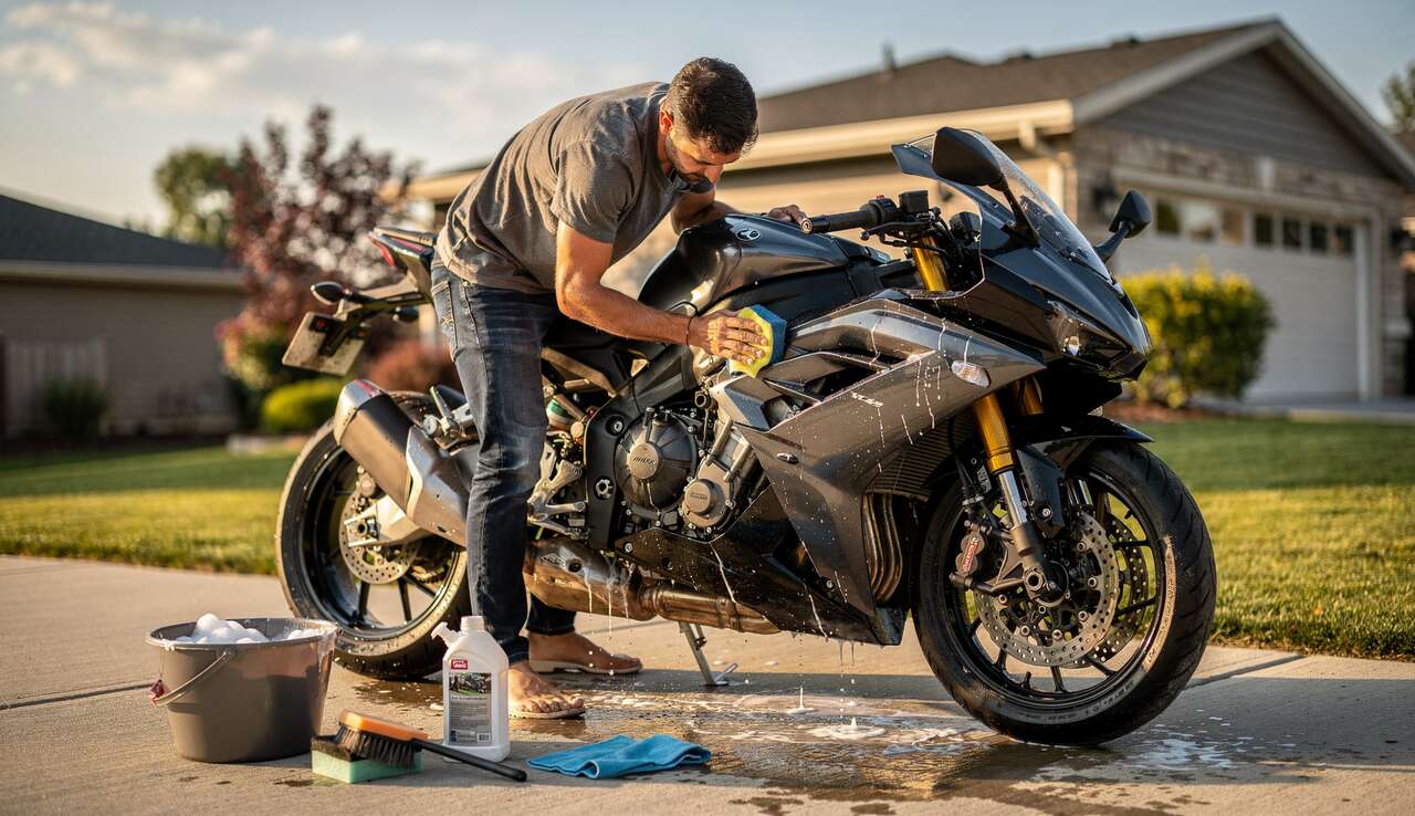 Comment nettoyer sa moto en 10 étapes ?