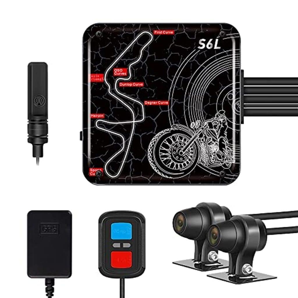 Test : caméra moto VSYSTO S6PL HD 1080P étanche