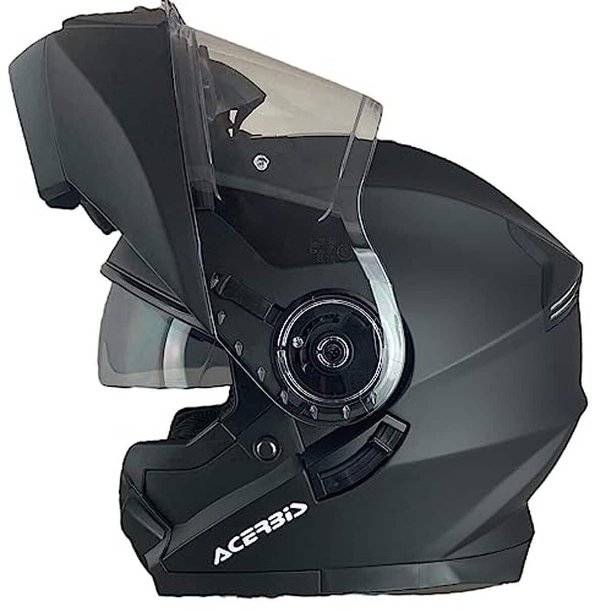 Test du casque modulaire Acerbis Serel 22.06 noir mat taille L