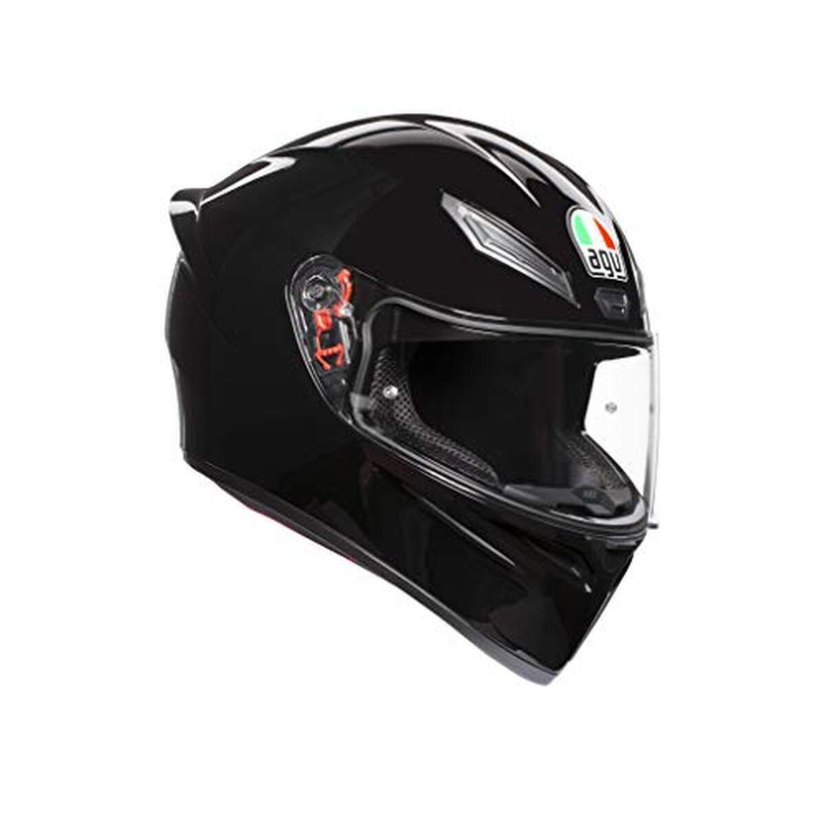 Test du casque moto intégral AGV K1 Solid noir, taille L
