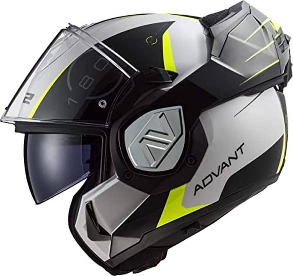 Test du casque moto LS2 ADVANT Codex blanc noir XL