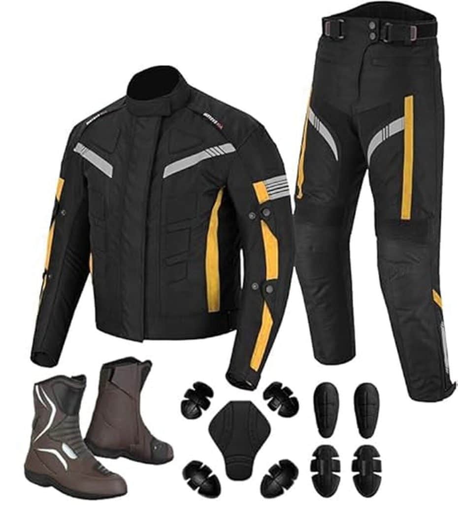 Test : combinaison moto Vaster 5XL, veste/pantalon et bottes