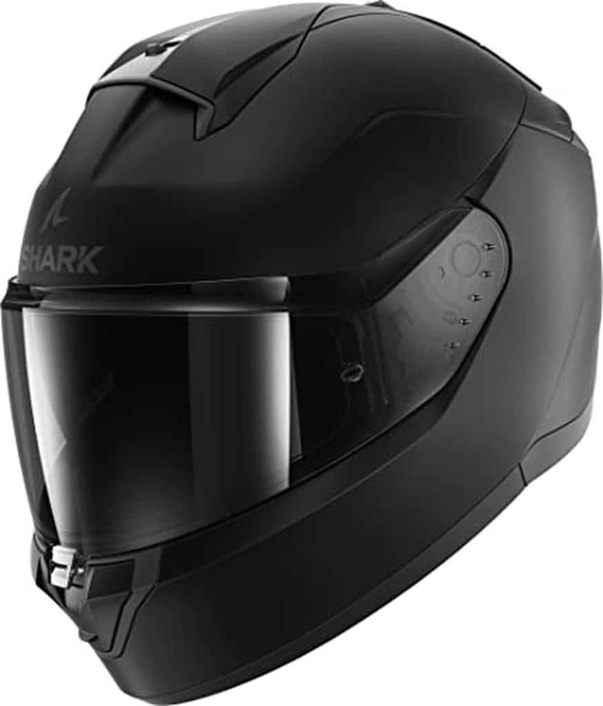 Test du casque moto SHARK RIDILL 2 Blank noir mat