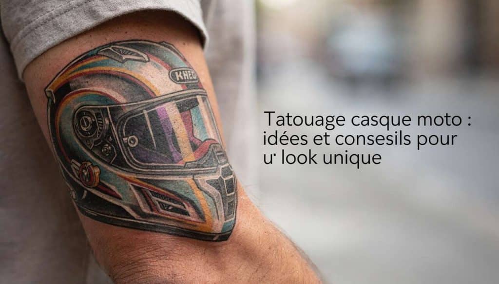 Tatouage casque moto : idées et conseils pour un look unique