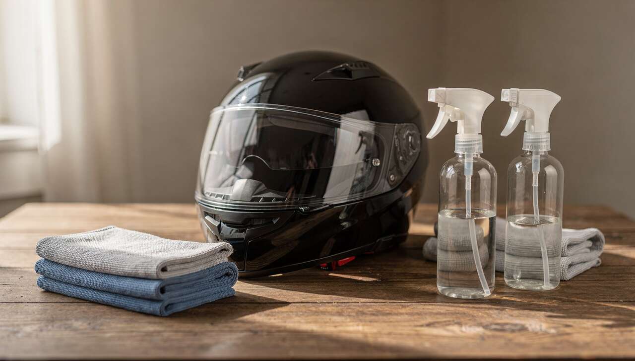 Conseils pratiques pour entretenir sa visière de casque moto