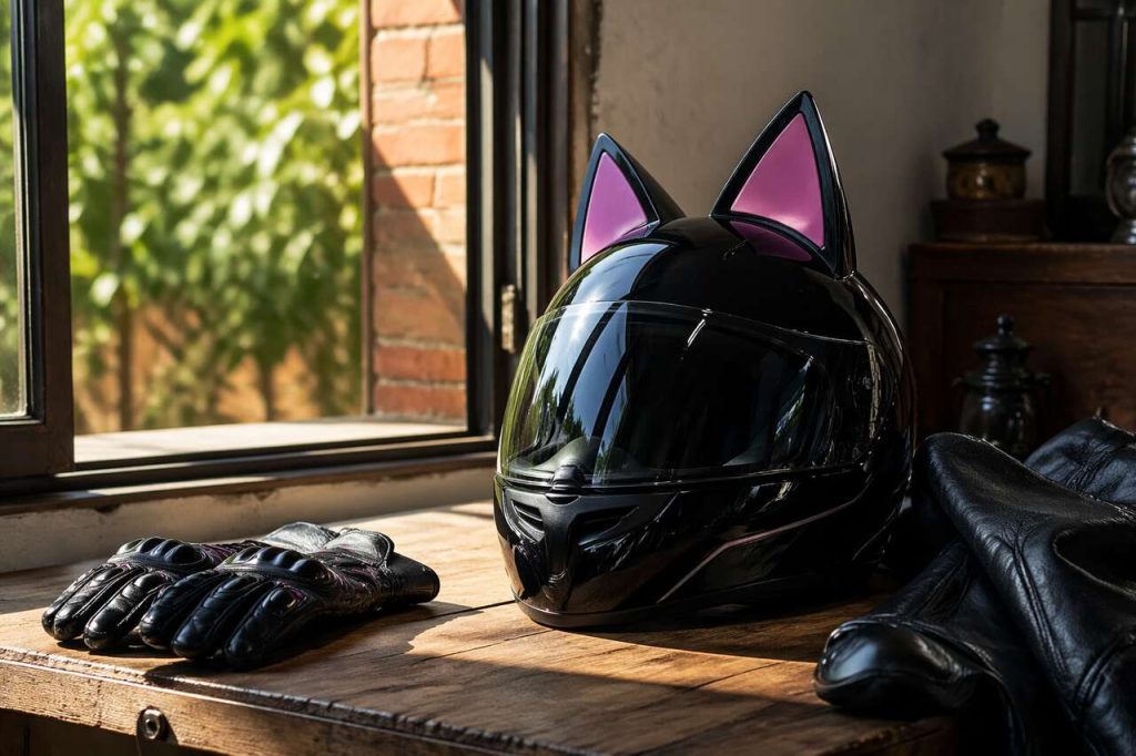 Pourquoi choisir un casque moto oreille de chat ?