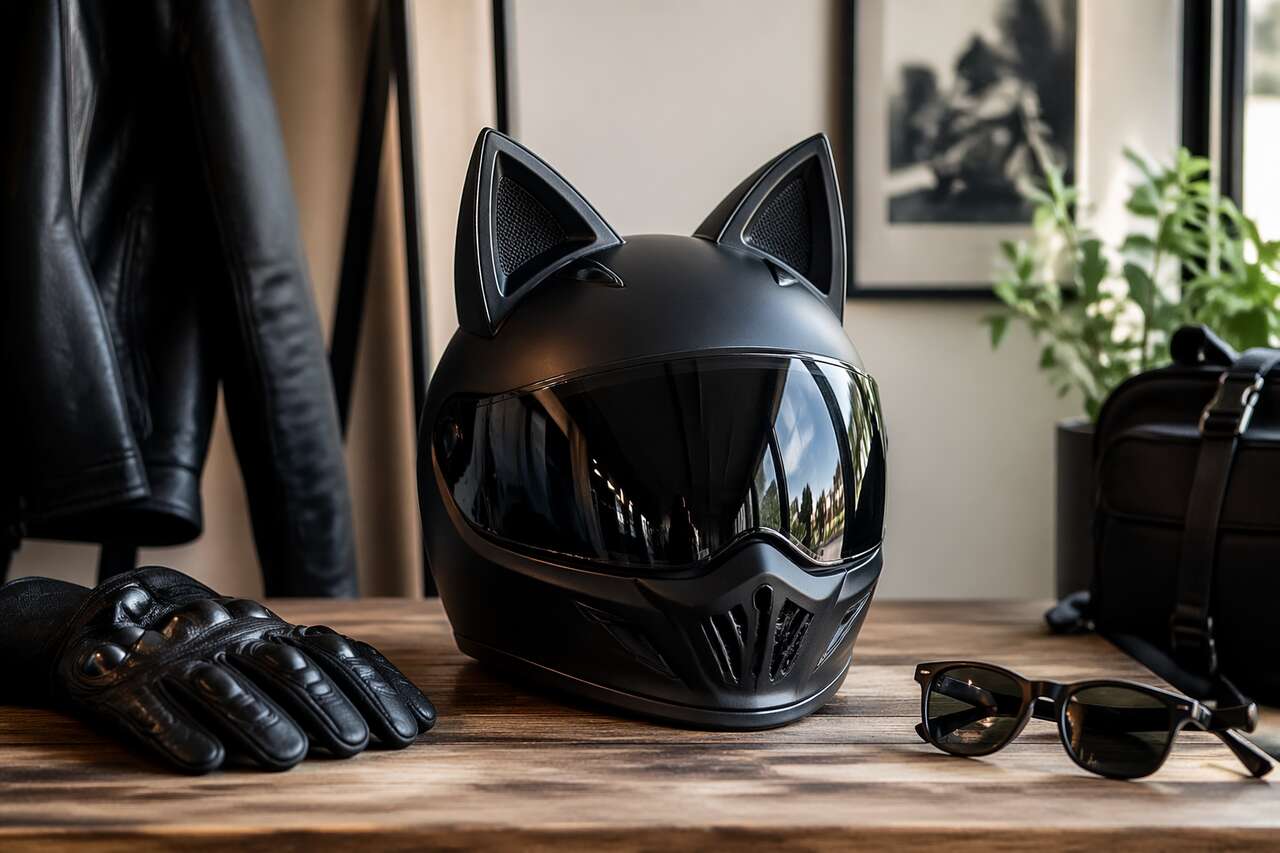 Pourquoi adopter un casque moto oreille de chat ?