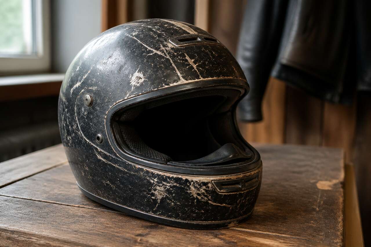 Durée de vie d'un casque moto : quand le remplacer ?