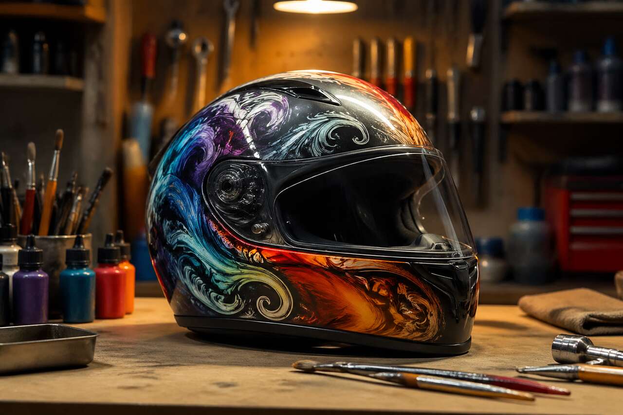 Les étapes essentielles pour peindre votre casque