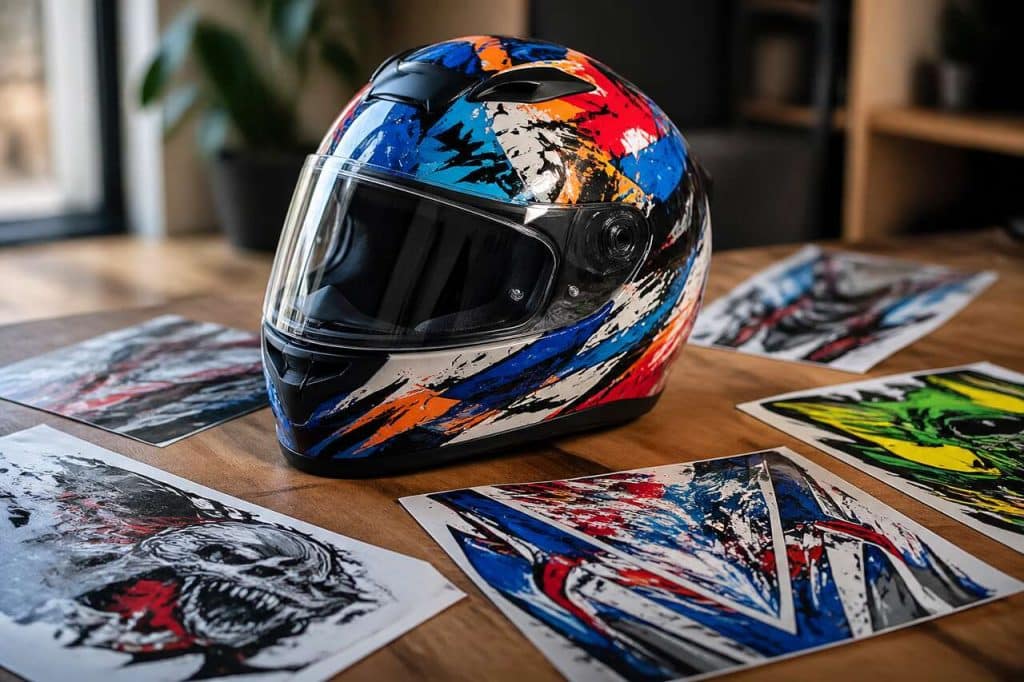 Comment choisir le meilleur kit déco casque moto ?