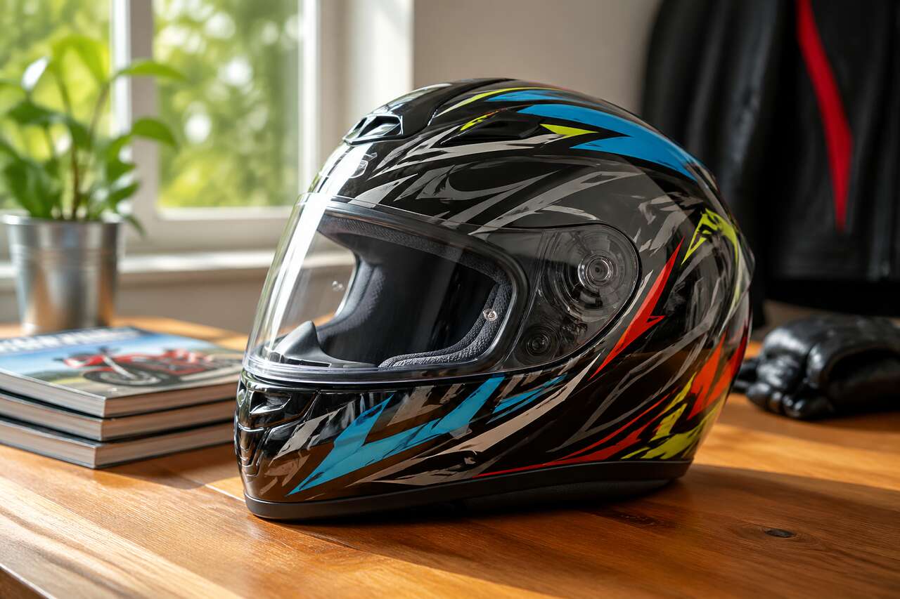 Comprendre l’importance d’un kit déco pour casque moto