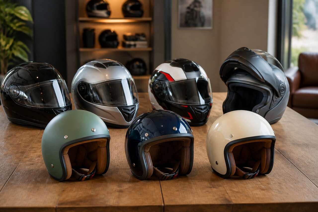 Choisir le bon type de casque : intégral, modulable, jet