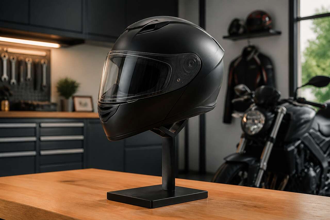 Comment installer correctement votre support de casque moto