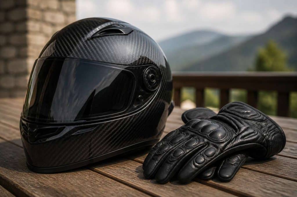 Casque moto carbone : pourquoi choisir ce matériau léger et résistant ?