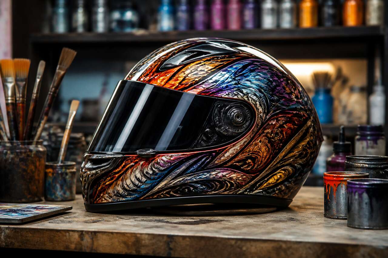Personnalisation casque moto : comment créer un design unique ?