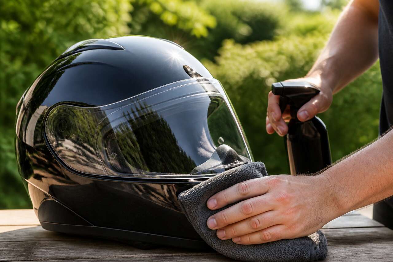 Techniques pour nettoyer l'extérieur de votre casque