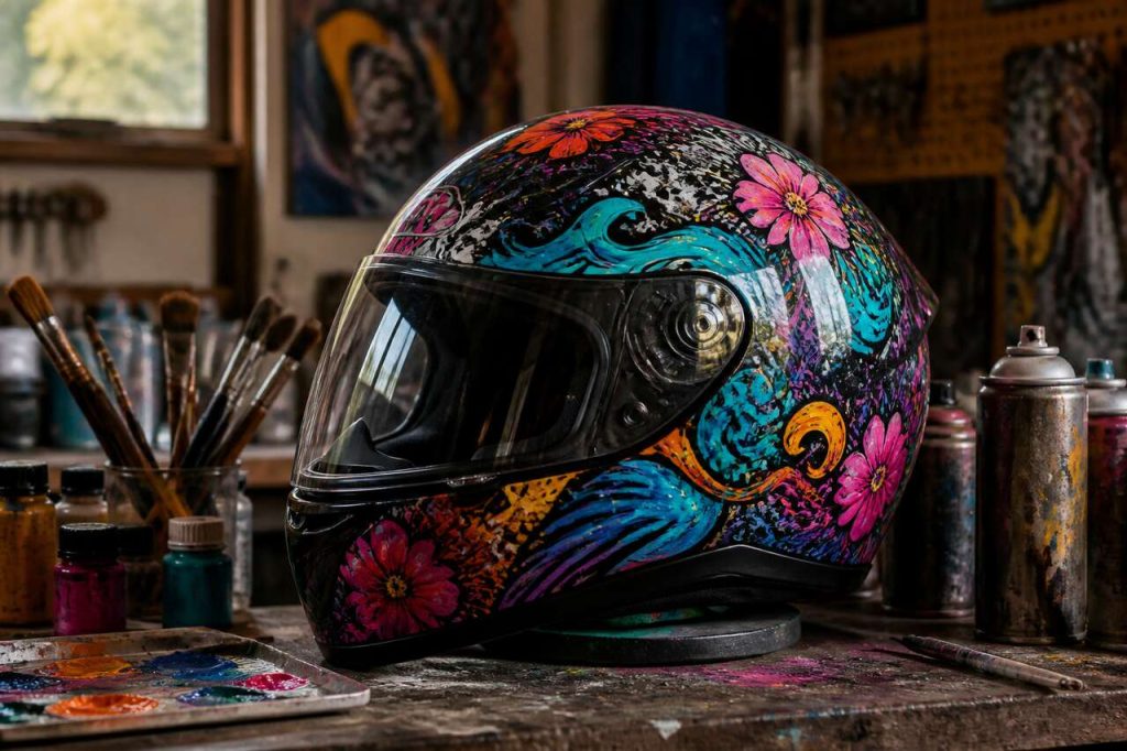 Comment personnaliser votre casque moto décoré : idées et inspirations