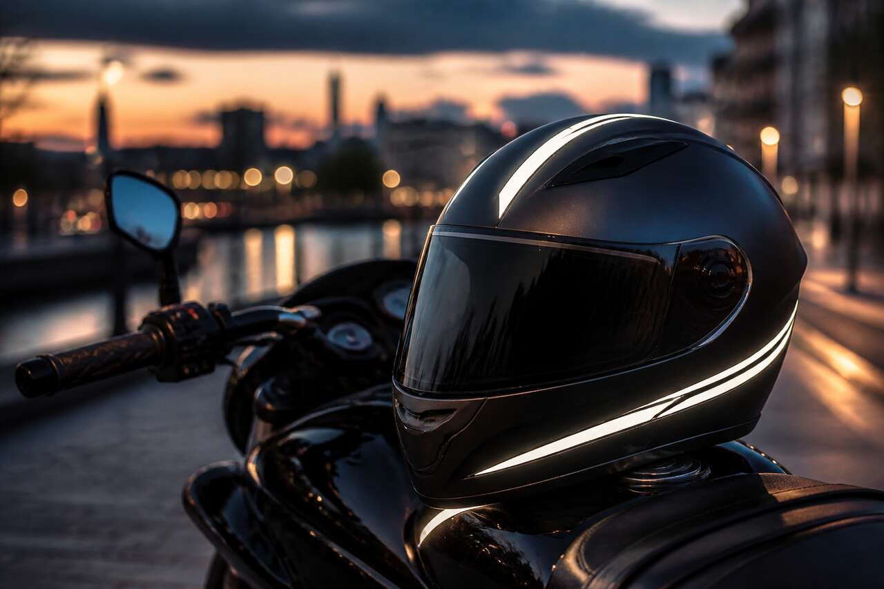 Importance des bandes réfléchissantes pour la sécurité à moto