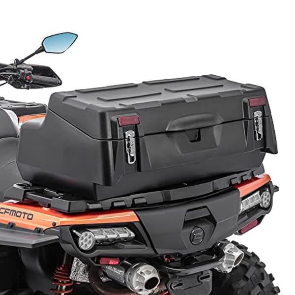 Découvrez notre test complet du coffre arrière Bagtecs QT2 96 litres : capacité de stockage, robustesse, installation sur quad et VTT, avantages et inconvénients.
