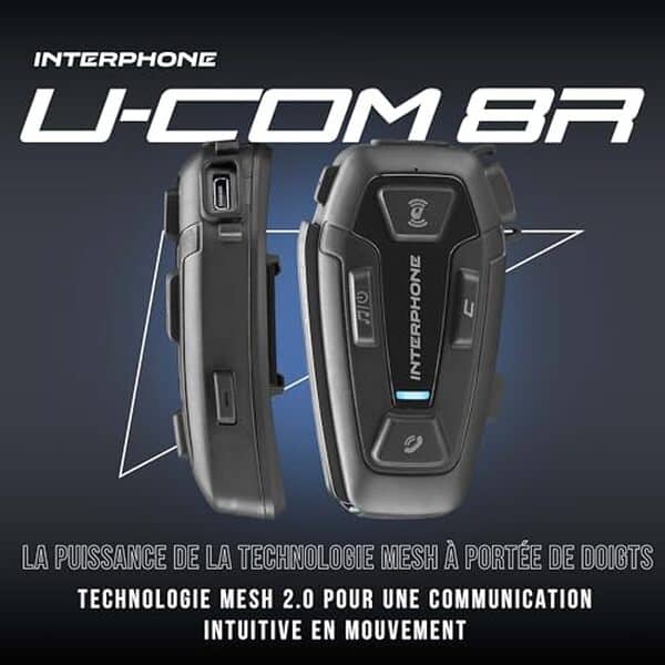 Découvrez notre test détaillé de l'interphone moto Intercom U-COM 8R : portée étendue, polyvalence et qualité audio pour communiquer en toute sécurité.