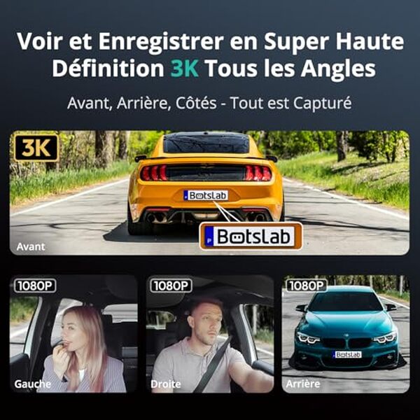 Découvrez notre test détaillé de la dashcam BOTSLAB 4 canaux en 4K : performances, fonctions avancées et verdict complet pour bien choisir votre caméra embarquée. 