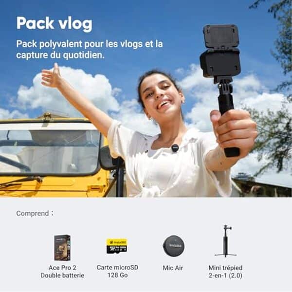 Découvrez notre test complet de l'Insta360 Ace Pro 2, la caméra d'action 8K idéale pour vos vlogs et aventures. Performances, stabilisation et qualité vidéo analysées. 