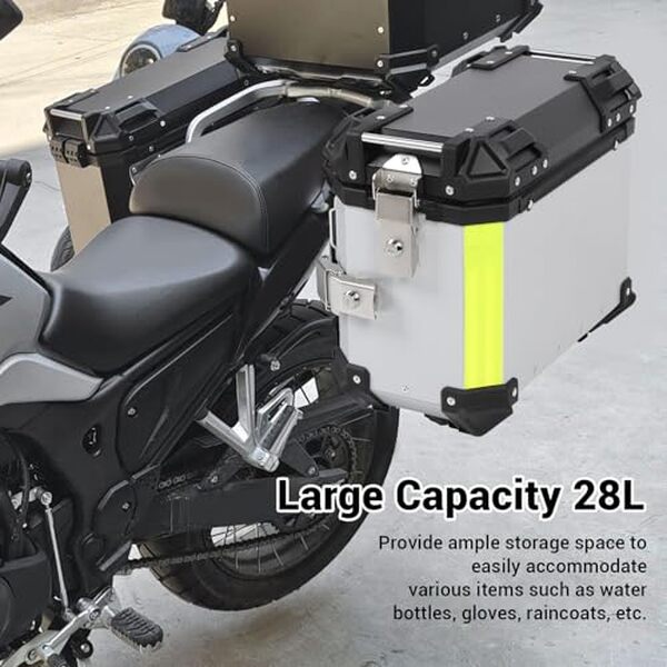 Découvrez notre test détaillé de la valise latérale moto en aluminium avec verrouillage sécurisé : capacité, durabilité et praticité pour vos trajets.