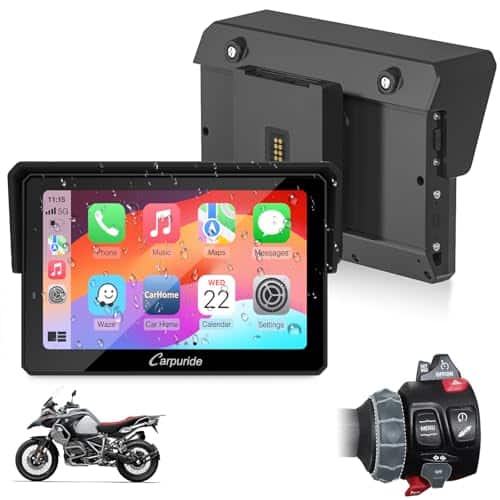 Test du CARPURIDE W502BS Pro : navigation étanche pour moto BMW