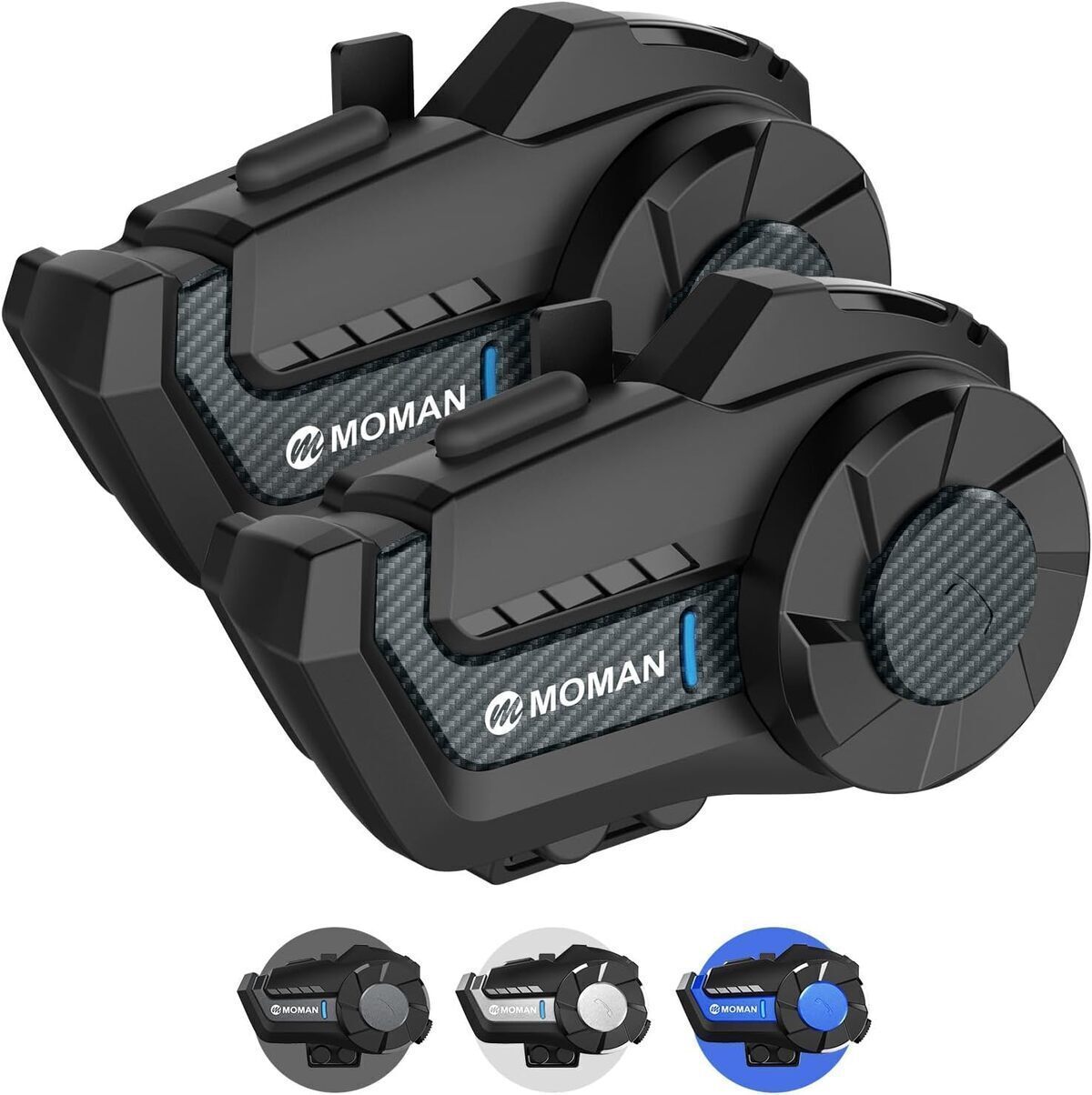 Test de l'intercom moto Moman H2 Pro : communication performante en duo