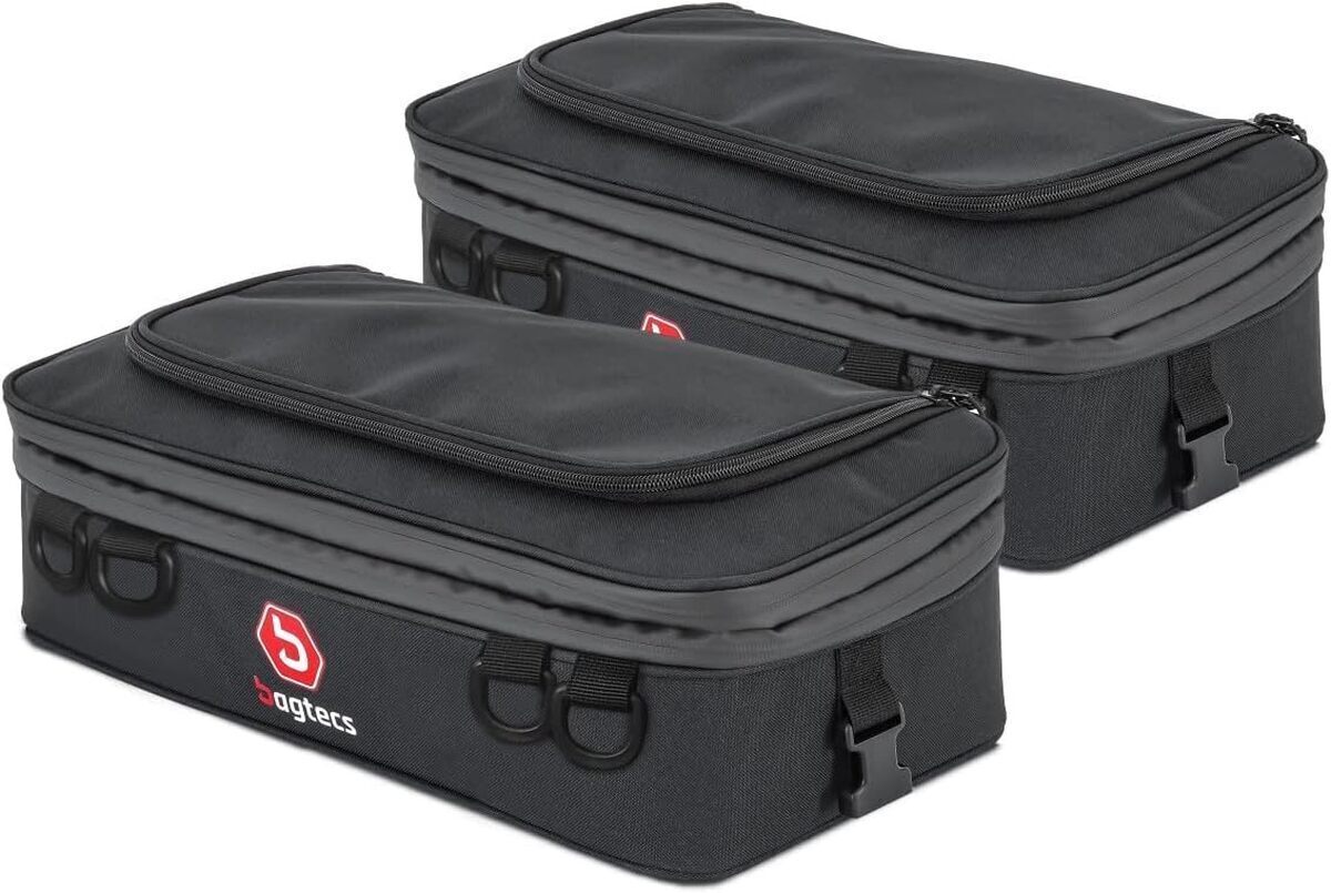Test des sacoches de couvercle Bagtecs BF2 pour valises moto