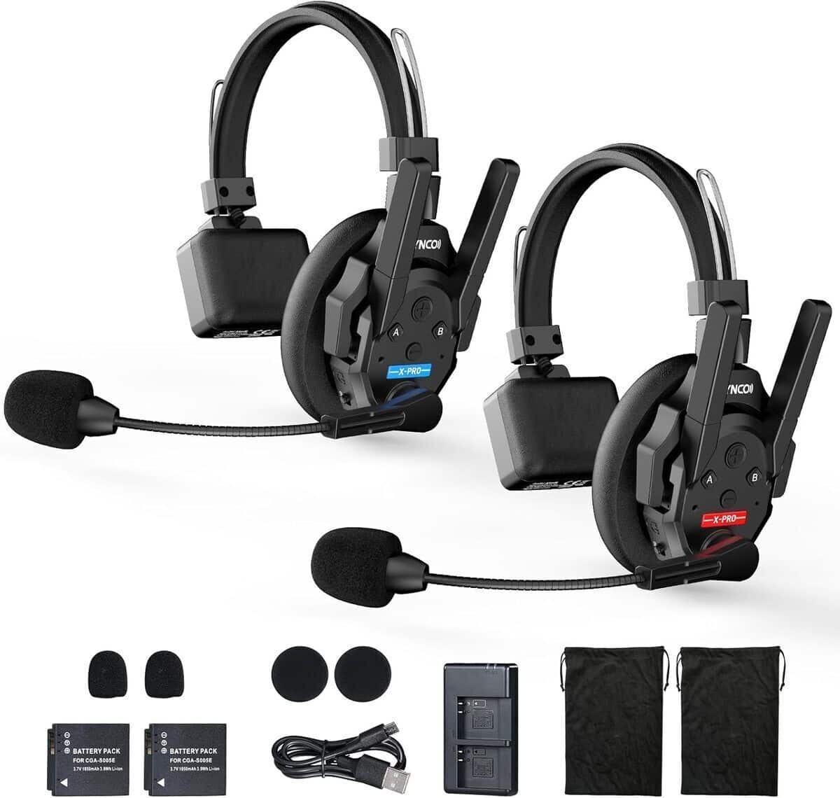 Test du casque intercom Synco Xtalk XPRO2 : communication sans fil et annulation du bruit