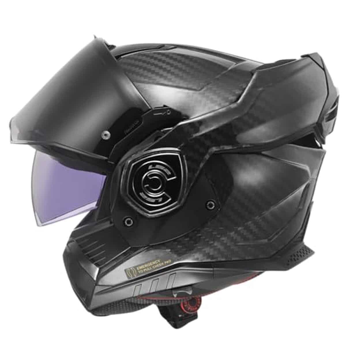 Test du casque modulable LS2 Advant X en carbone mat