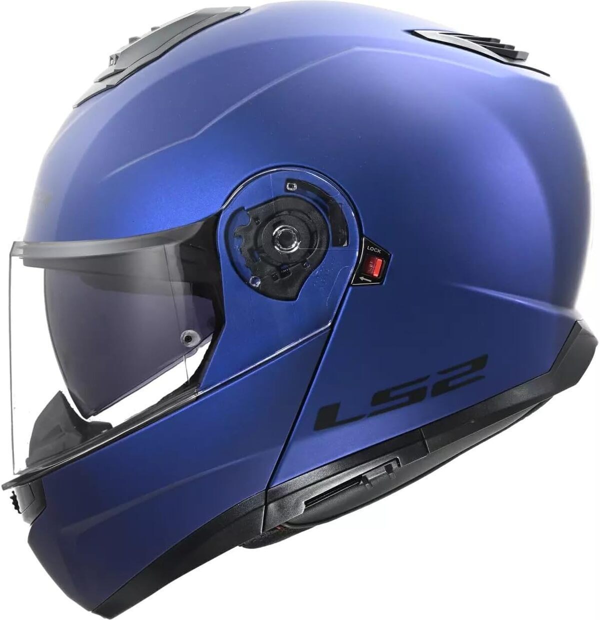 Test du casque modulable LS2 Strobe II bleu marine : notre avis complet