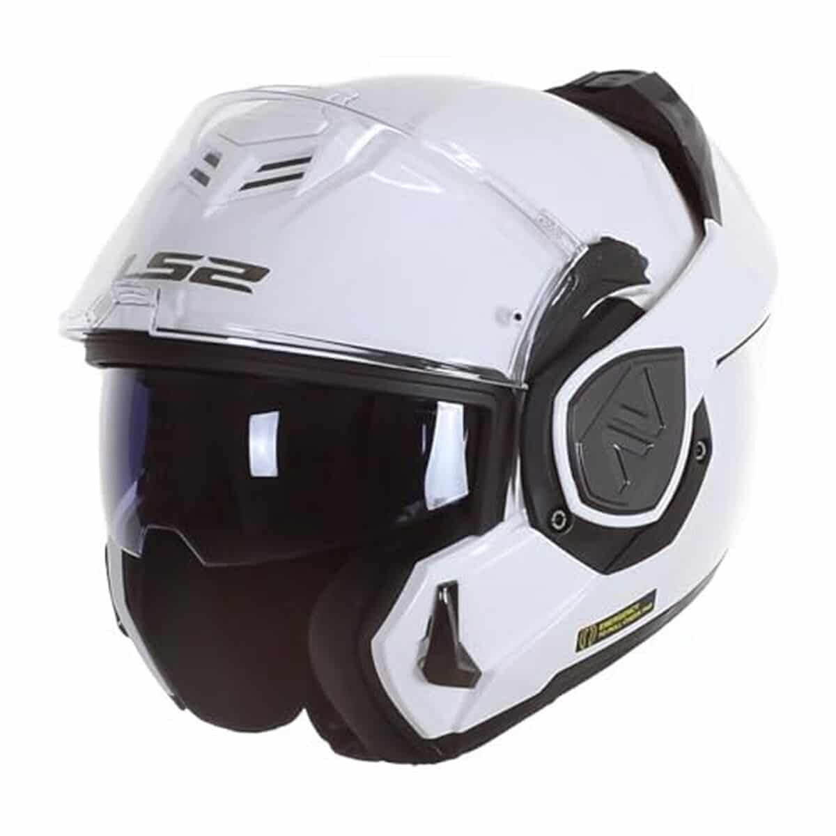 Test du casque moto modulable LS2 Advant Solid blanc M