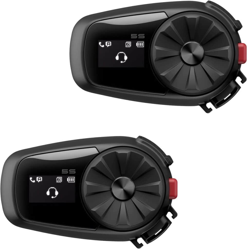 Test du système de communication bluetooth moto SENA Adult 5S : pack double noir