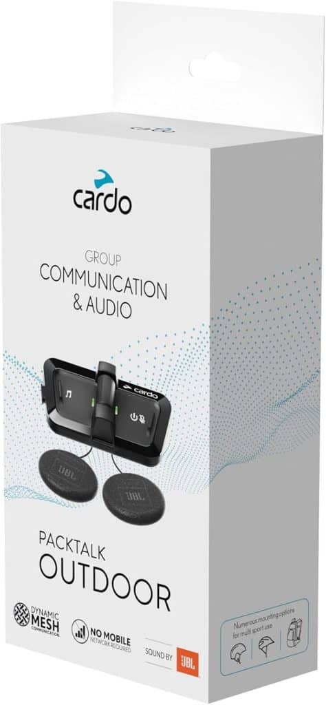 Test du système de communication de casque PACKTALK Outdoor pour le sport